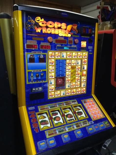 cops and robbers fruit machine for sale